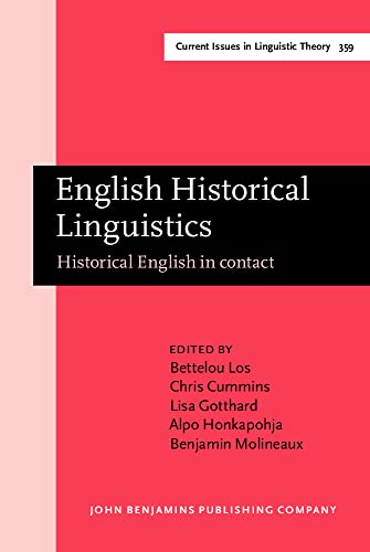 Imagen de archivo de English Historical Linguistics: Historical English in Contact. Papers from the XXth ICEHL a la venta por Revaluation Books