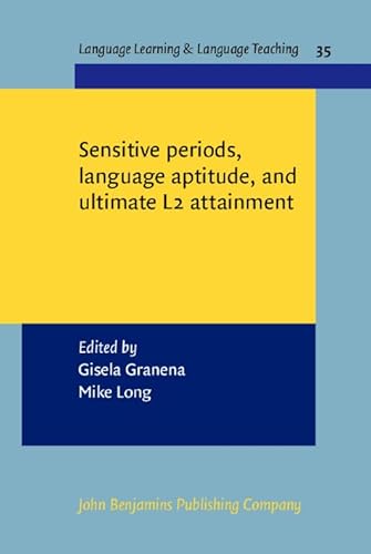 Stock image for Sensitive periods, language aptitude, and ultimate L2 attainment (Language Learning & Language Teaching) for sale by Books From California