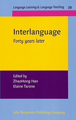 9789027213204: Interlanguage (Language Learning & Language Teaching)