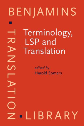 Imagen de archivo de Terminology, LSP and Translation. Studies in language engineering in honour of Juan C. Sager. a la venta por Revaluation Books