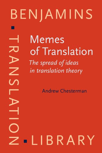 Beispielbild fr Memes of Translation: The spread of ideas in translation theory (Benjamins Translation Library) zum Verkauf von Phatpocket Limited