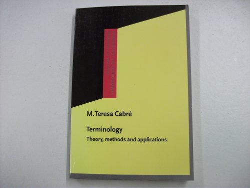 Beispielbild fr Terminology and Lexicography Research and Practice: Terminology: Theory, Methods and Applications (Volume 1) zum Verkauf von Anybook.com