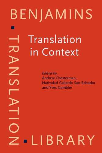 Beispielbild fr Translation in Context. Selected papers from the EST Congress, Granada 1998. zum Verkauf von Revaluation Books