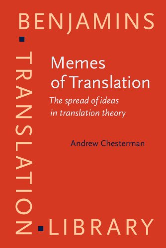 Beispielbild fr Memes of Translation: The spread of ideas in translation theory (Benjamins Translation Library) zum Verkauf von Phatpocket Limited