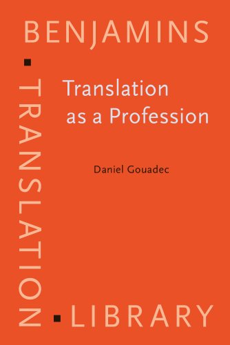 Stock image for Translation As a Profession for sale by Revaluation Books