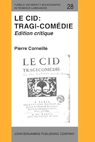 9789027217417: Le Cid: Tragi-comdie: Edition critique