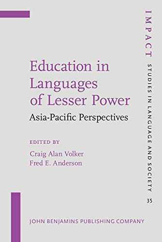 Beispielbild fr Education in Languages of Lesser Power (IMPACT: Studies in Language, Culture and Society) zum Verkauf von Books From California