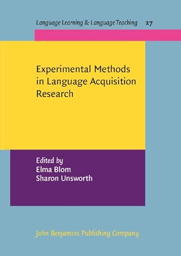 9789027219961: Experimental Methods in Language Acquisition Research: 27