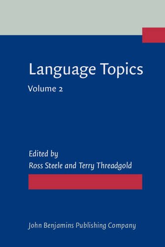 9789027220448: Language Topics: Essays in honour of Michael Halliday. Volume 2