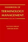 Beispielbild fr Handbook of Terminology Management: Volume 1: Basic Aspects of Terminology Management: Basic Aspects of Terminology Management v. 1 zum Verkauf von Revaluation Books