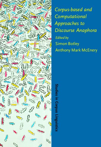 9789027222725: Corpus-based and Computational Approaches to Discourse Anaphora (Studies in Corpus Linguistics)