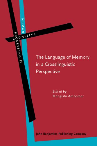 Stock image for The Language of Memory in a Crosslinguistic Perspective (Human Cognitive Processing) for sale by Books From California