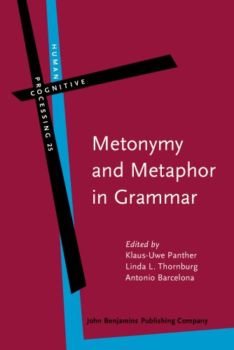 Imagen de archivo de Metonymy and Metaphor in Grammar (Human Cognitive Processing) a la venta por GF Books, Inc.