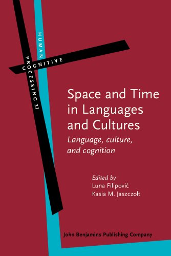 Stock image for Space and Time in Languages and Cultures: Language, Culture, and Cognition for sale by Revaluation Books