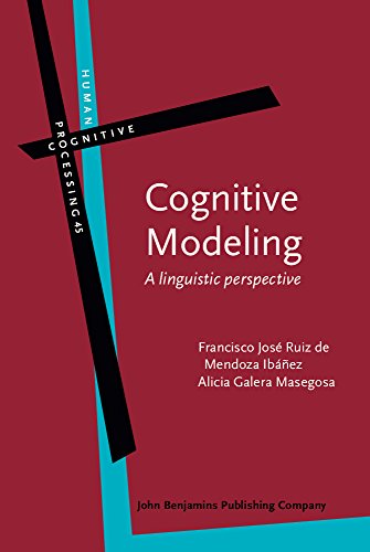 Imagen de archivo de Cognitive Modeling: A Linguistic Perspective a la venta por Revaluation Books