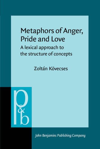 Imagen de archivo de Metaphors of Anger, Pride and Love: A Lexical Approach to the Structure of Concepts (Pragmatics & Beyond) a la venta por medimops