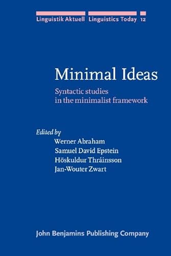 Beispielbild fr Minimal Ideas. Syntactic studies in the minimalist framework zum Verkauf von Arbeitskreis Recycling e.V.