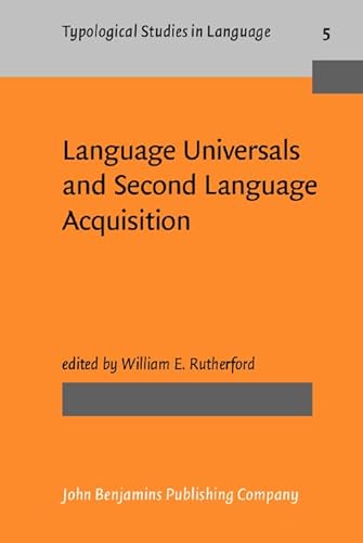 Stock image for Language Universals and Second Language Acquisition. for sale by Revaluation Books