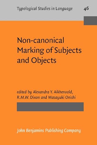 9789027229496: Non-canonical Marking of Subjects and Objects (Typological Studies in Language)