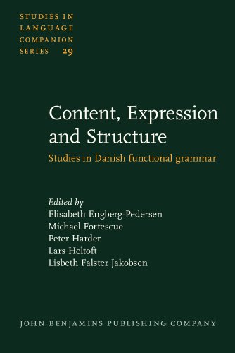 Beispielbild fr Content, Expression and Structure. Studies in Danish functional grammar. zum Verkauf von Revaluation Books