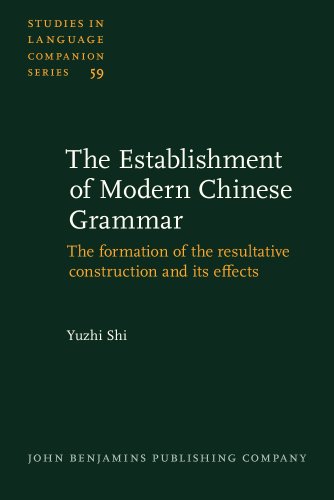 9789027230621: The Establishment of Modern Chinese Grammar (Studies in Language Companion Series)