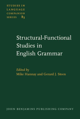 Stock image for Structural-functional Studies in English Grammar: In honour of Lachlan Mackenzie (Studies in Language Companion Series) for sale by Books From California