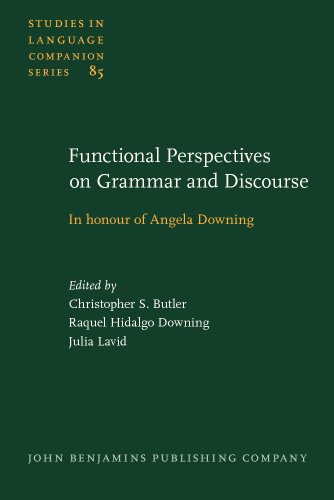 Beispielbild fr Functional Perspectives on Grammar and Discourse (Studies in Language Companion Series) zum Verkauf von HPB-Red