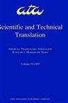 9789027231819: Scientific and Technical Translation: VI (American Translators Association Scholarly Monograph Series)