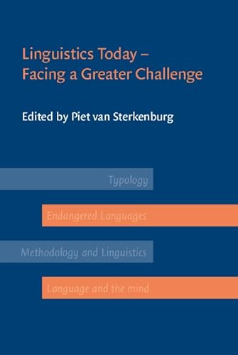 9789027232236: Linguistics Today - Facing a Greater Challenge (Not in series)
