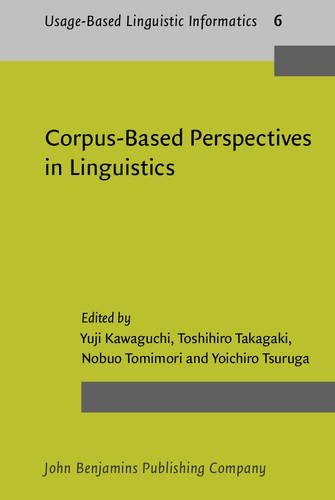 Stock image for Usage-Based Linguistic Informatics: Corpus-Based Perspectives in Linguistics (Volume 6) for sale by Anybook.com