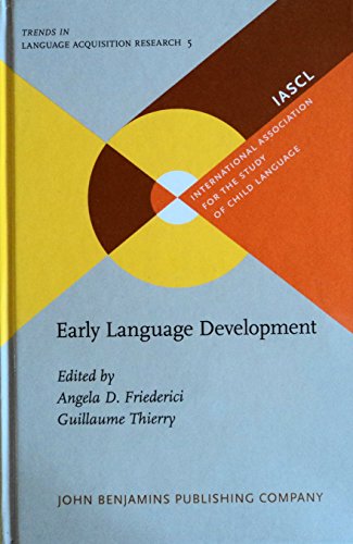 9789027234759: Early Language Development: Bridging Brain and Behaviour: 5