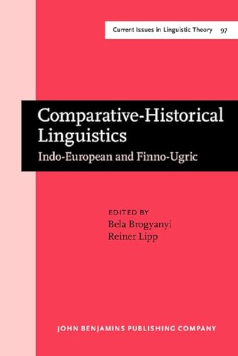 Beispielbild fr Comparative-Historical Linguistics: Indo-European and Finno-Ugric. Papers in honor of Oswald Szemernyi III zum Verkauf von Ammareal