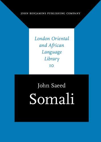 9789027238108: Somali: 10 (London Oriental and African Language Library)