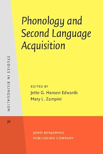 Imagen de archivo de Phonology and Second Language Acquisition (Studies in Bilingualism) a la venta por Red's Corner LLC