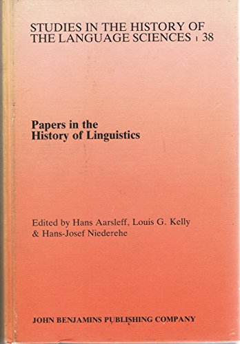 

Papers in the History of Linguistics (Studies in the History of the Language Sciences)