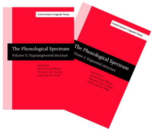 Stock image for The Phonological Spectrum: 233-234: Segmental Structure and Suprasegmental Structure (Volumes 1 and 2) for sale by Anybook.com