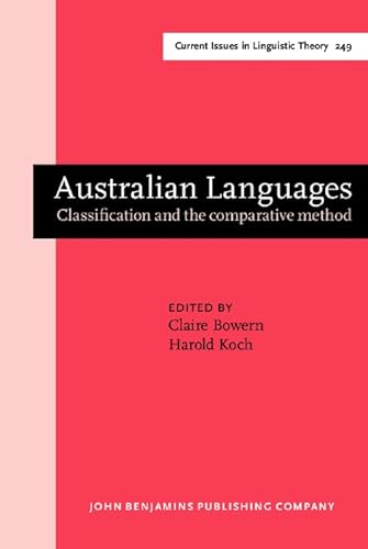 Imagen de archivo de Australian Languages. Classification and the comparative method. a la venta por Revaluation Books