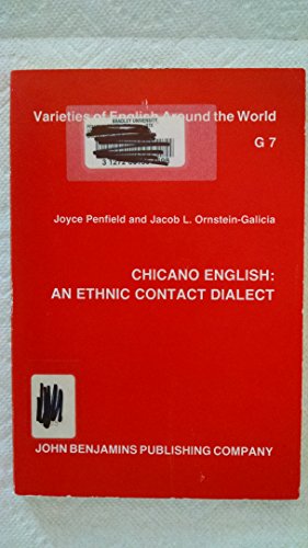 Beispielbild fr Chicano English (Varieties of English Around the World) zum Verkauf von Powell's Bookstores Chicago, ABAA
