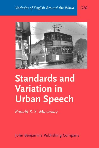 Stock image for Standards and Variation in Urban Speech. Examples from Lowland Scots. for sale by Revaluation Books