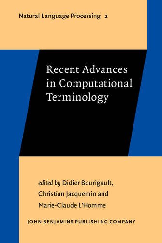 Beispielbild fr Recent Advances in Computational Terminology (Natural Language Processing) zum Verkauf von Books From California
