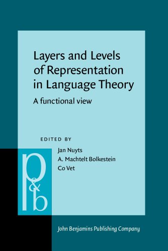 Stock image for Layers and Levels of Representation in Language Theory: A Functional View. for sale by Henry Hollander, Bookseller