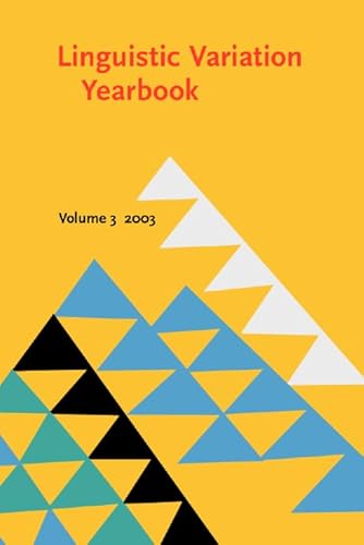 Imagen de archivo de Linguistic Variation Yearbook: Volume 3 (2003). a la venta por Yushodo Co., Ltd.