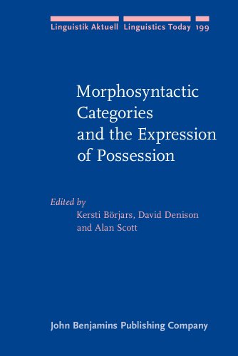 Stock image for Morphosyntactic Categories and the Expression of Possession for sale by Revaluation Books