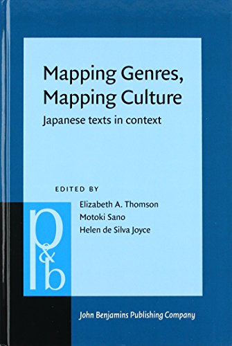Stock image for Mapping Genres, Mapping Culture: Japanese Texts in Context for sale by Revaluation Books