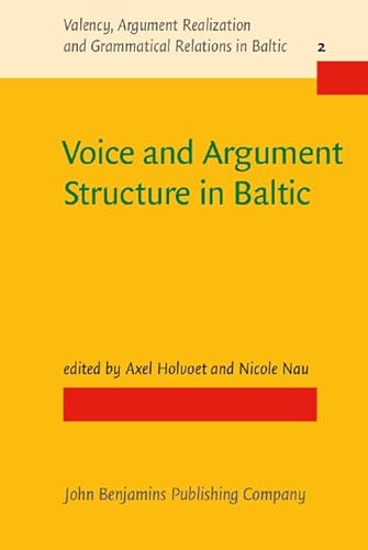 Imagen de archivo de Voice and Argument Structure in Baltic a la venta por Revaluation Books