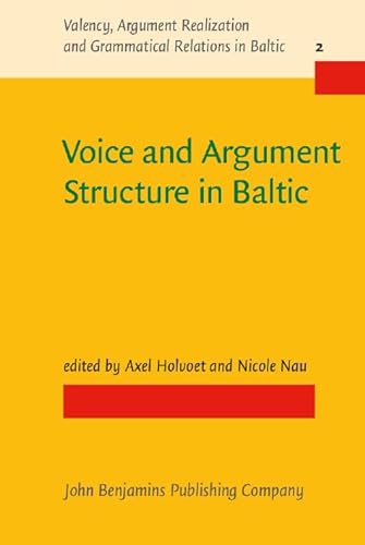 Stock image for Voice and Argument Structure in Baltic for sale by Revaluation Books