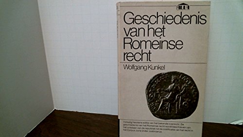 Stock image for Geschiedenis van het Romeinse recht for sale by Apeiron Book Service