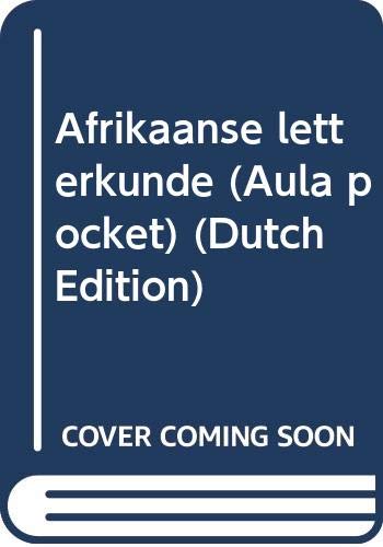 Beispielbild fr Afrikaanse letterkunde (Aula pocket) (Dutch Edition) Schipper, Mineke zum Verkauf von GridFreed