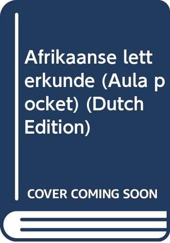 Stock image for Afrikaanse letterkunde (Aula pocket) (Dutch Edition) Schipper, Mineke for sale by GridFreed