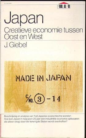 Beispielbild fr Japan : creatieve economie tussen Oost en West. zum Verkauf von Kloof Booksellers & Scientia Verlag